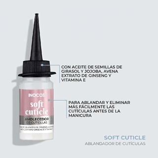Ablandador de Cuticulas Profesional Soft Cuticle Inocos 18ml | Inocos - Imagen 2