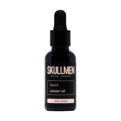 Aceite Hidratante para Barba Blue Ocean 30ml | Skull Men - Imagen 1