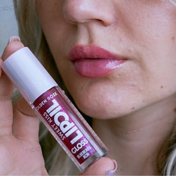 ACEITE LABIAL SWEET KISS LIP OIL BRILLO ARANDANO+ACAI  4,7ml | GOLDEN ROSE - Imagen 2