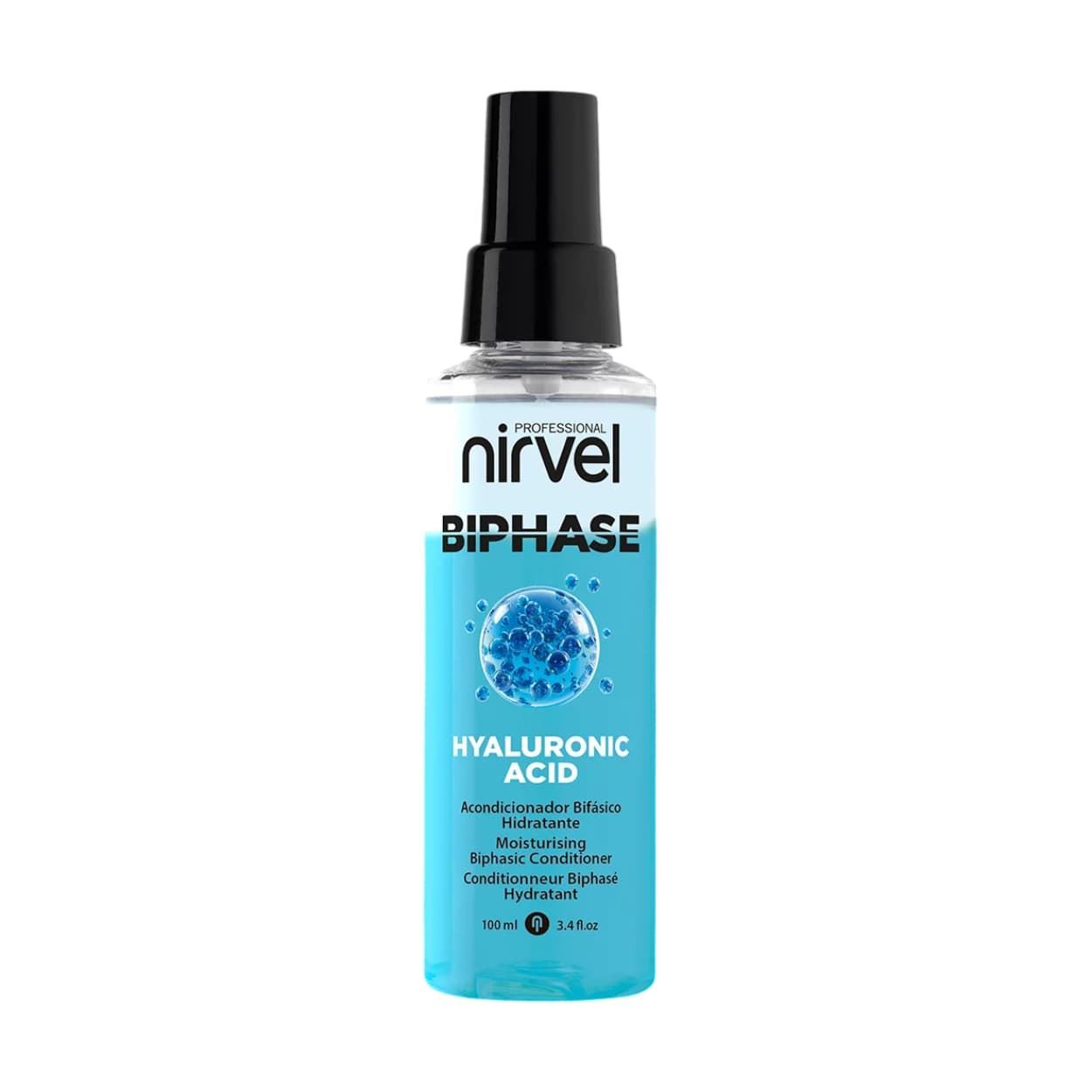 Acondicionador Bifasico Hidratante Acido Hialurónico 100ml | Nirvel Professional - Imagen 1