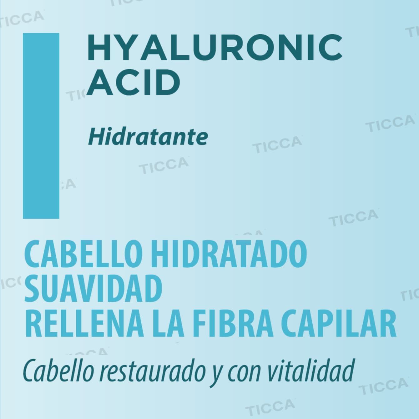 Acondicionador Bifasico Hidratante Acido Hialurónico 100ml | Nirvel Professional - Imagen 4