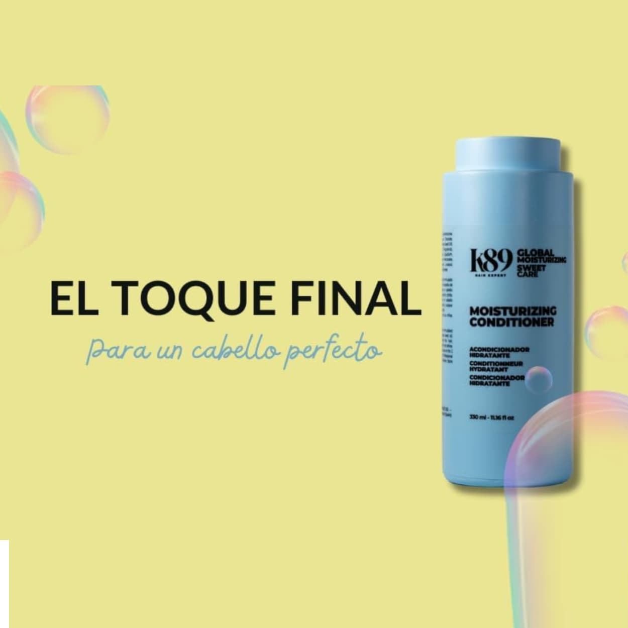 Acondicionador Hidratante K89 Global Moisturizing Conditioner 330ml | K89 - Imagen 4