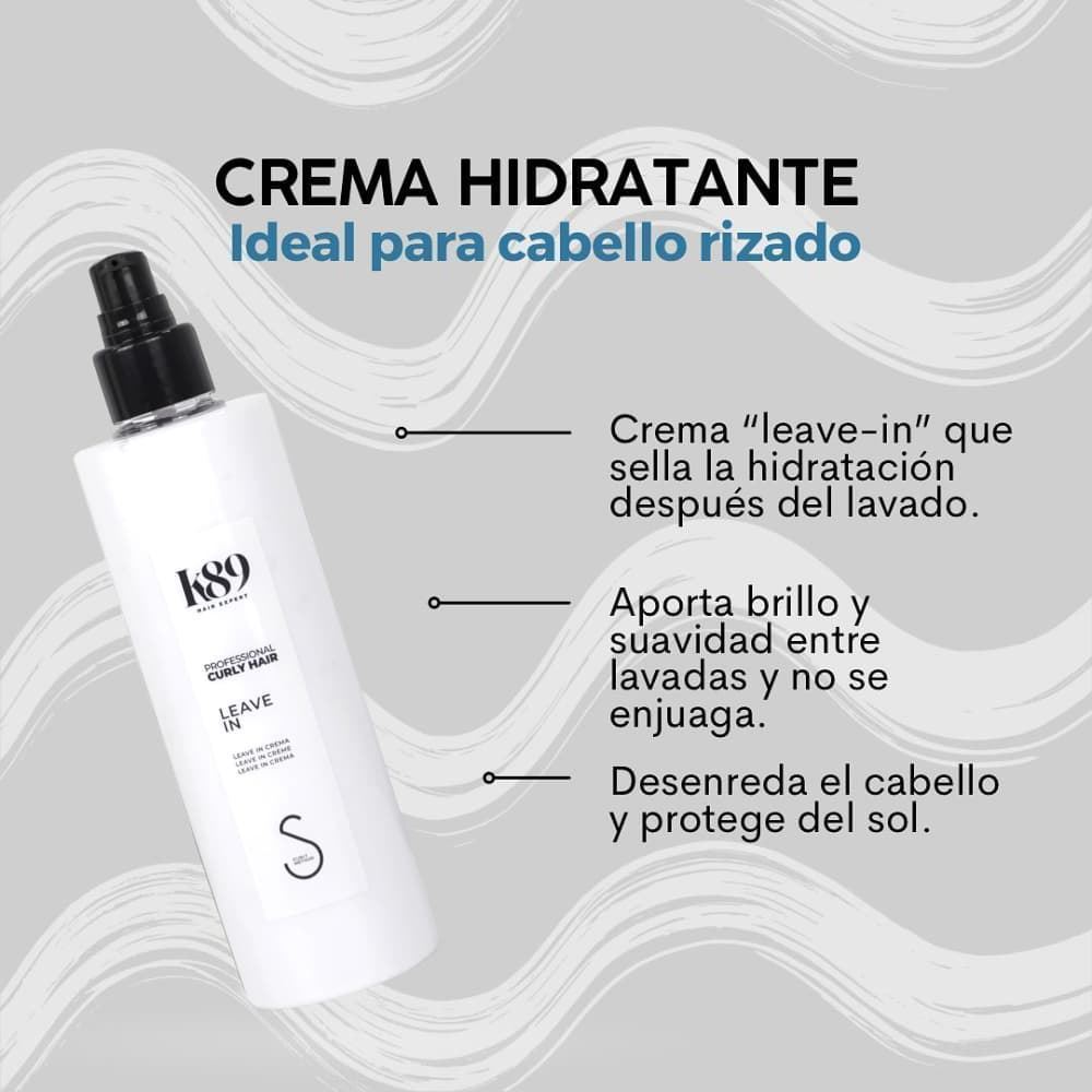 Acondicionador Sin Aclarado Leave In 250ml Método Curly | K89 - Imagen 3