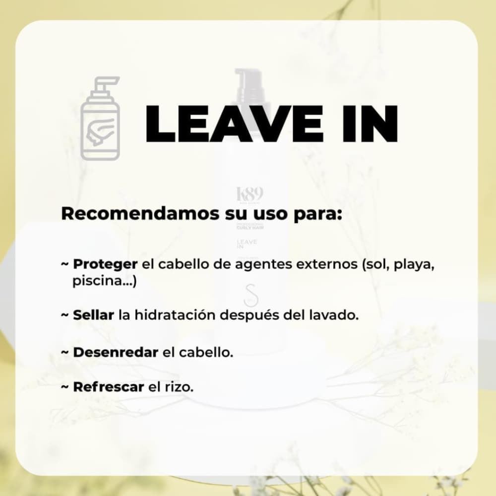 Acondicionador Sin Aclarado Leave In 250ml Método Curly | K89 - Imagen 6