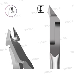 ALICATES DE CUTICULAS PROFESIONAL SMART 10 3mm | STALEKS - Imagen 2