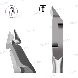 ALICATES DE CUTICULAS PROFESIONAL SMART 10 5mm | STALEKS - Imagen 2