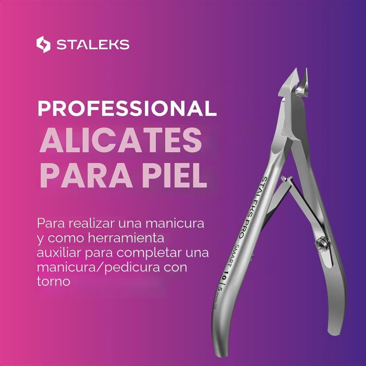 Alicates de Cuticulas Profesional Smart 10 5mm | Staleks - Imagen 8