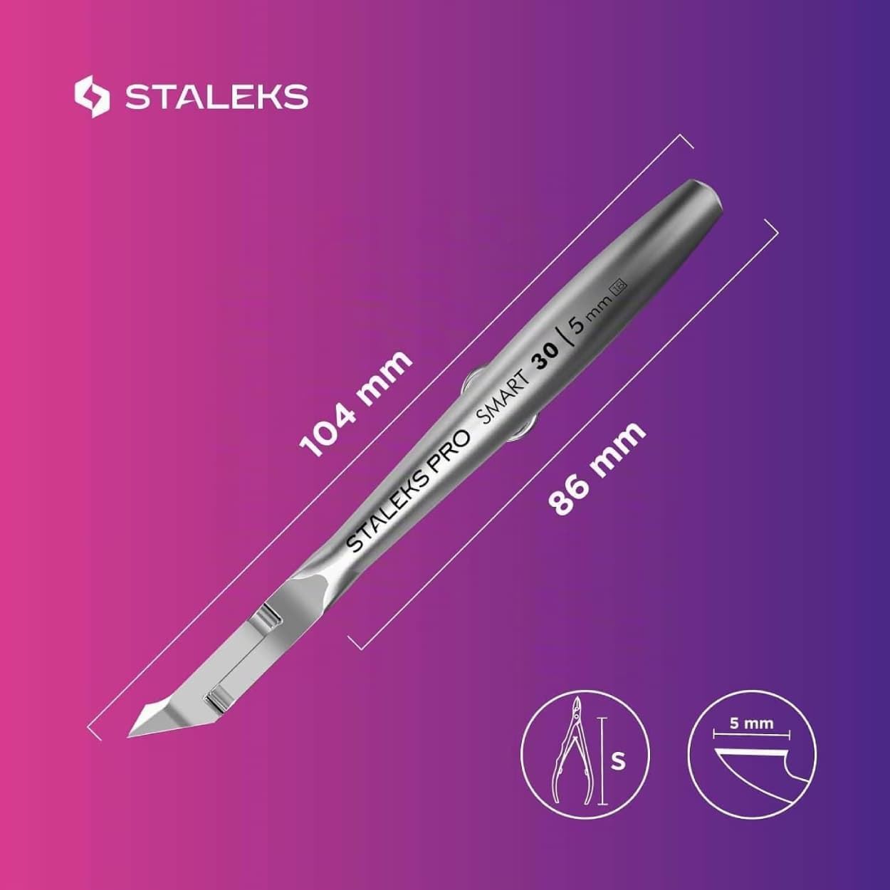 Alicates de Cuticulas Profesional Smart 30 5mm | Staleks - Imagen 6