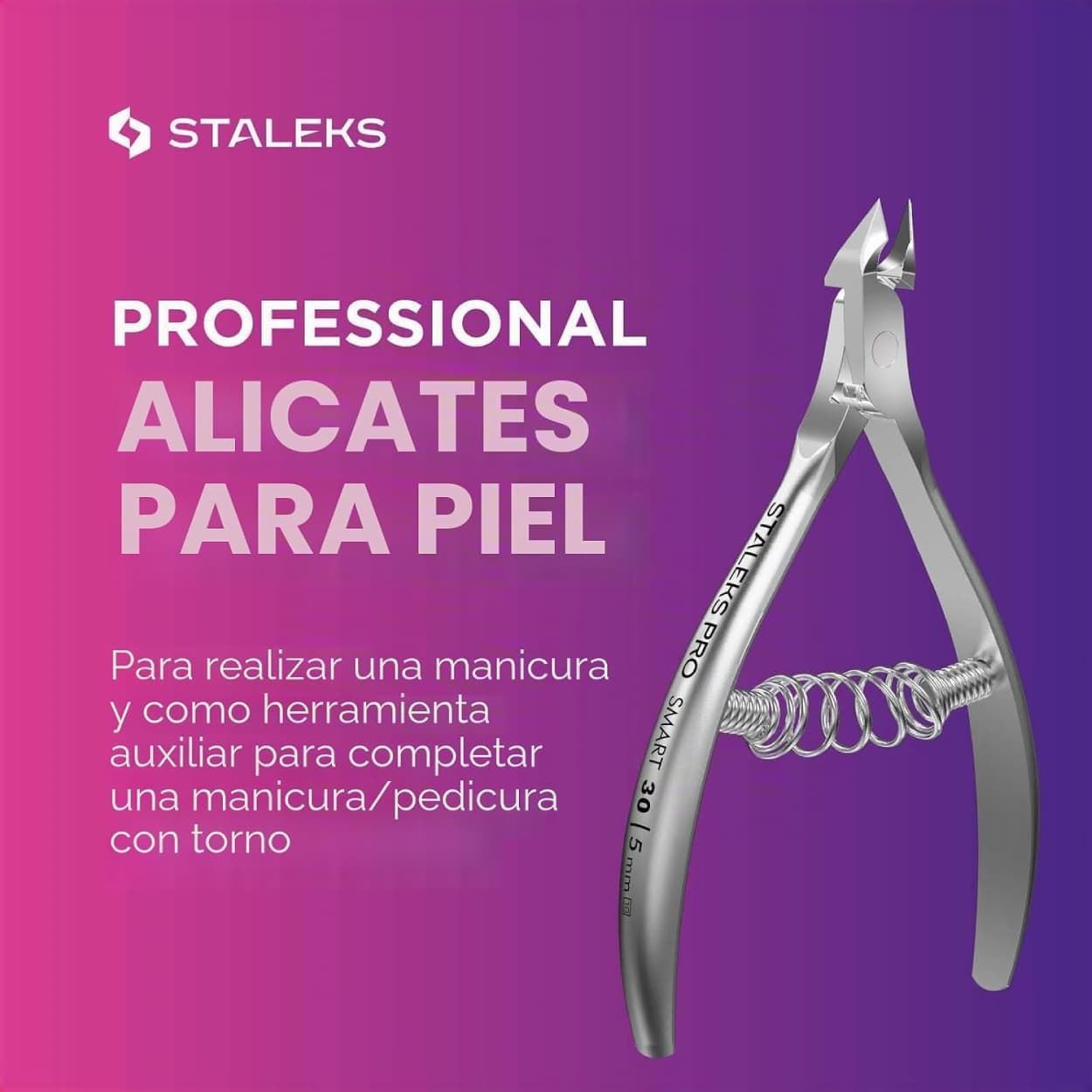 Alicates de Cuticulas Profesional Smart 30 5mm | Staleks - Imagen 8