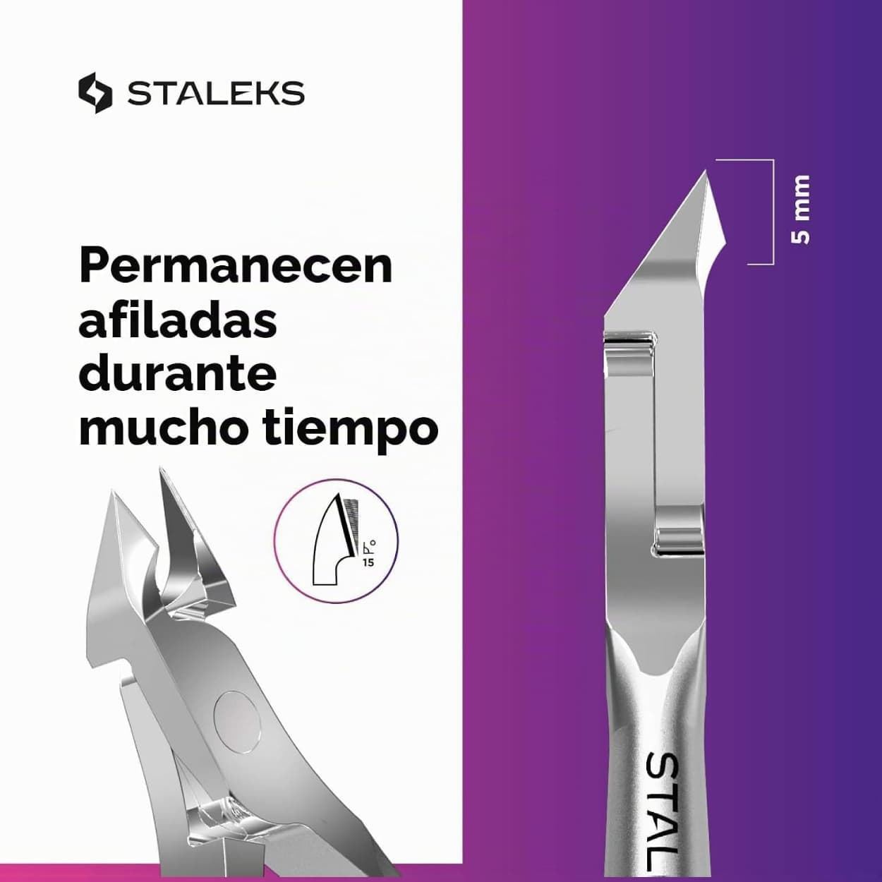 Alicates de Cuticulas Profesional Smart 30 5mm | Staleks - Imagen 10