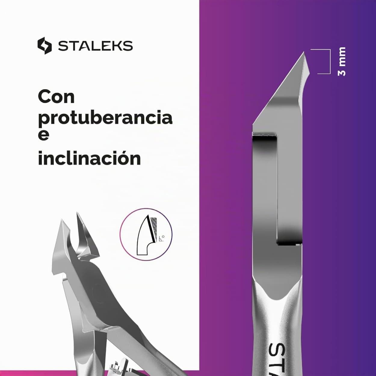 Alicates de Cuticulas Profesional Smart 31 3mm | Staleks - Imagen 8