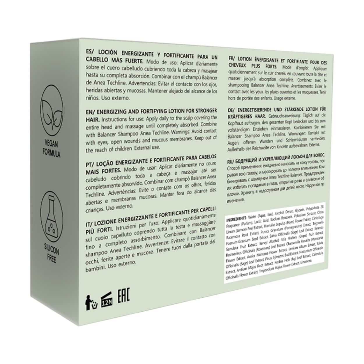 Ampollas Anti-Caida para cabello 12ud x 10ml | Anea Techline - Imagen 5