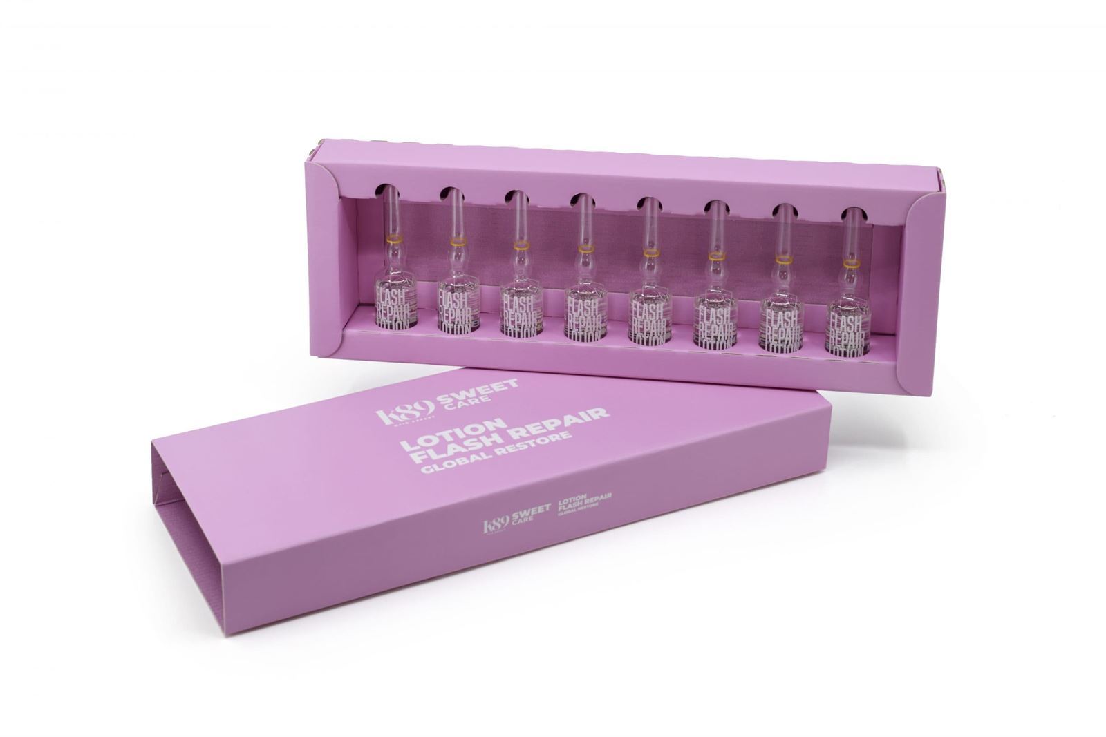 AMPOLLAS REPARADORAS INSTANTANEAS "FLASH REPAIR"  PACK DE 8uds de 8,3ml | K89 - Imagen 1