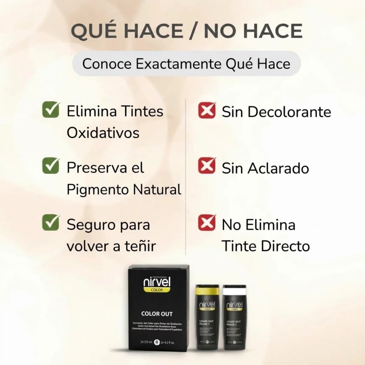 Arrastre de Tinte Permanente 2x125ml | Nirvel Professional - Imagen 3