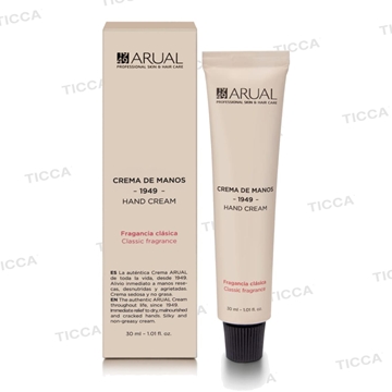 ARUAL_CREMA DE MANOS FRAGANCIA CLASICA 30ml - Imagen 1