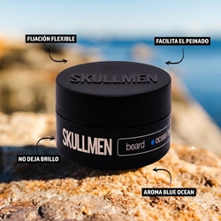 Bálsamo para Barba Beard Balm Ocean 100ml | Skull Men - Imagen 2