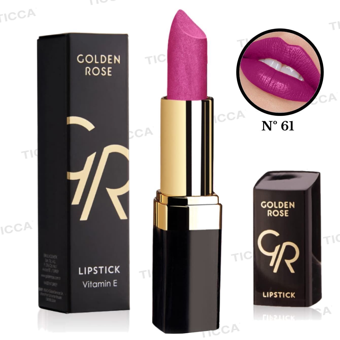 BARRA DE LABIOS CON BRILLO Y VITAMINA E  4,2g | GOLDEN ROSE - Imagen 12
