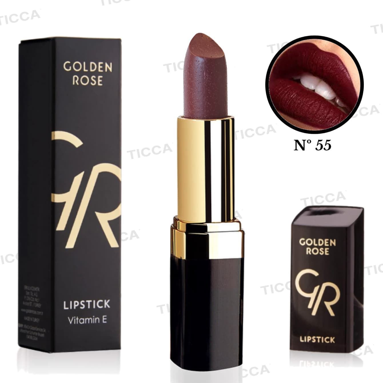 BARRA DE LABIOS CON BRILLO Y VITAMINA E  4,2g | GOLDEN ROSE - Imagen 7