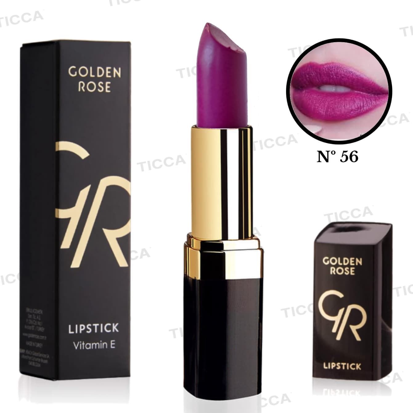 BARRA DE LABIOS CON BRILLO Y VITAMINA E  4,2g | GOLDEN ROSE - Imagen 8