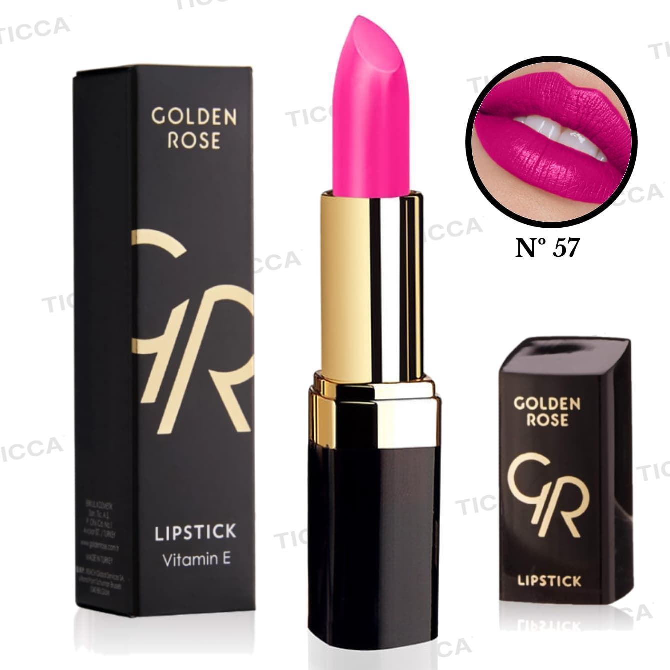 BARRA DE LABIOS CON BRILLO Y VITAMINA E  4,2g | GOLDEN ROSE - Imagen 9