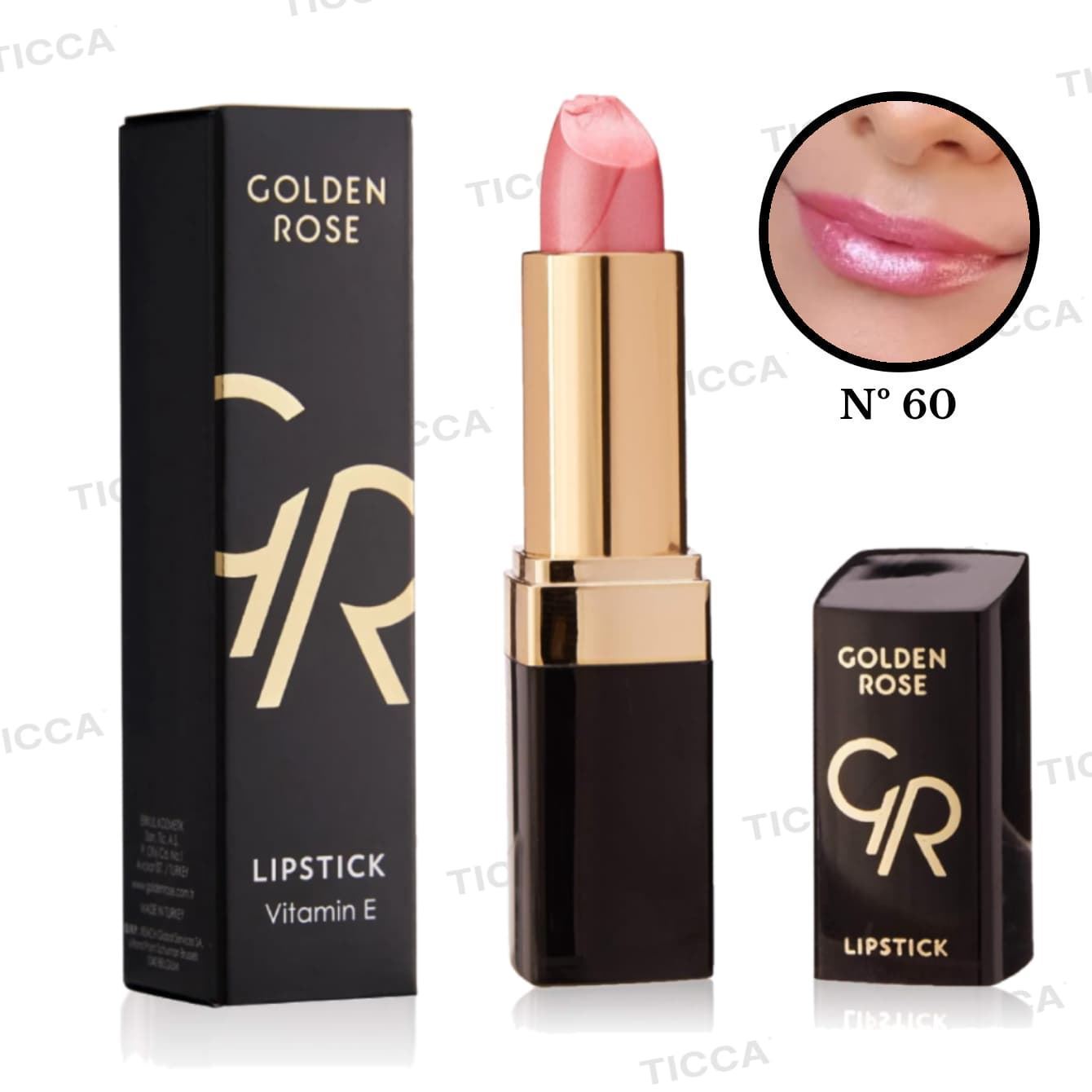 BARRA DE LABIOS CON BRILLO Y VITAMINA E  4,2g | GOLDEN ROSE - Imagen 10