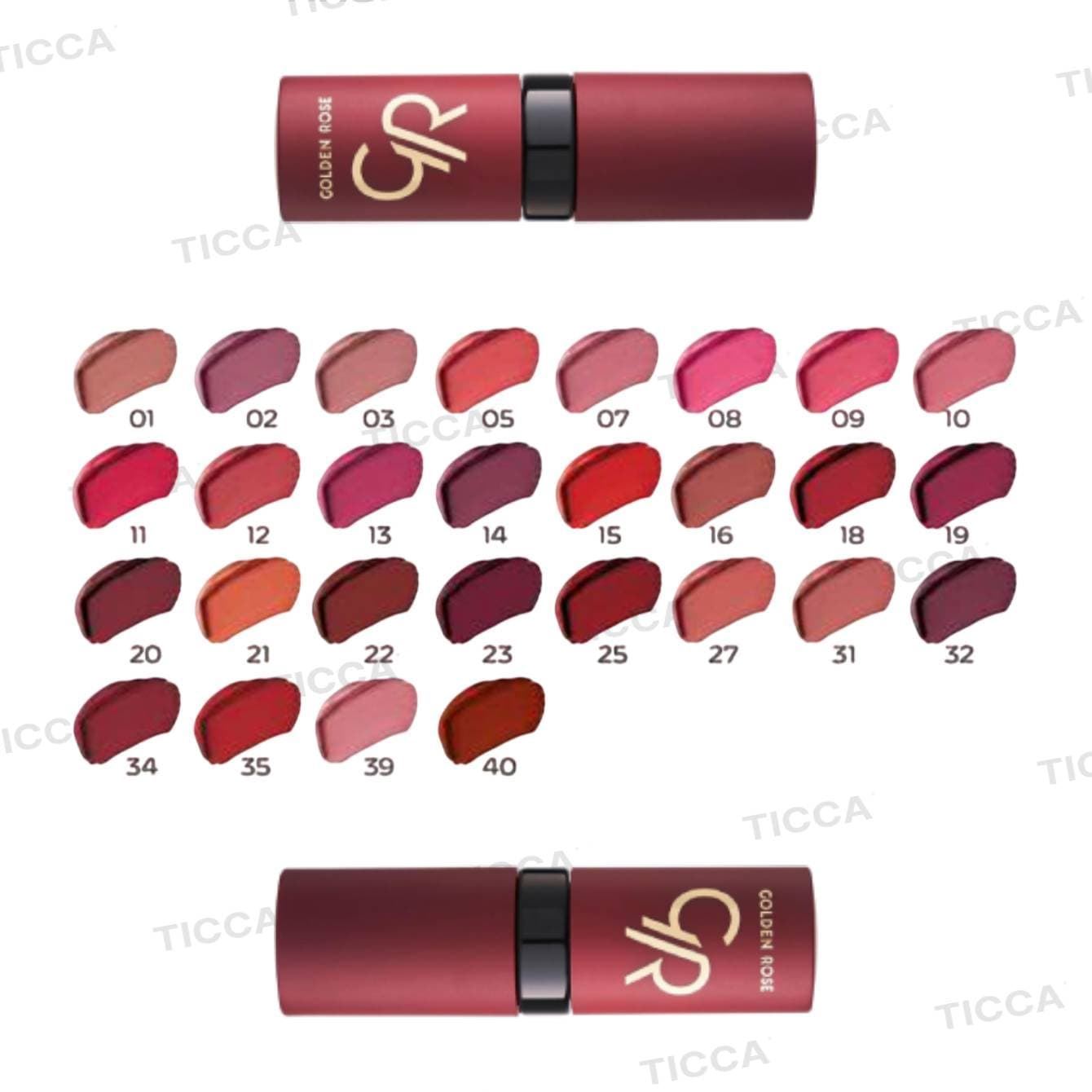 BARRA DE LABIOS MATE VELVET MATTE  4,2g | GOLDEN ROSE - Imagen 2