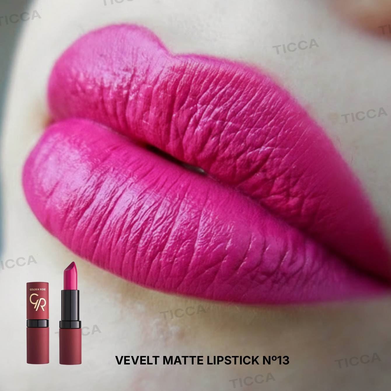 BARRA DE LABIOS MATE VELVET MATTE  4,2g | GOLDEN ROSE - Imagen 5