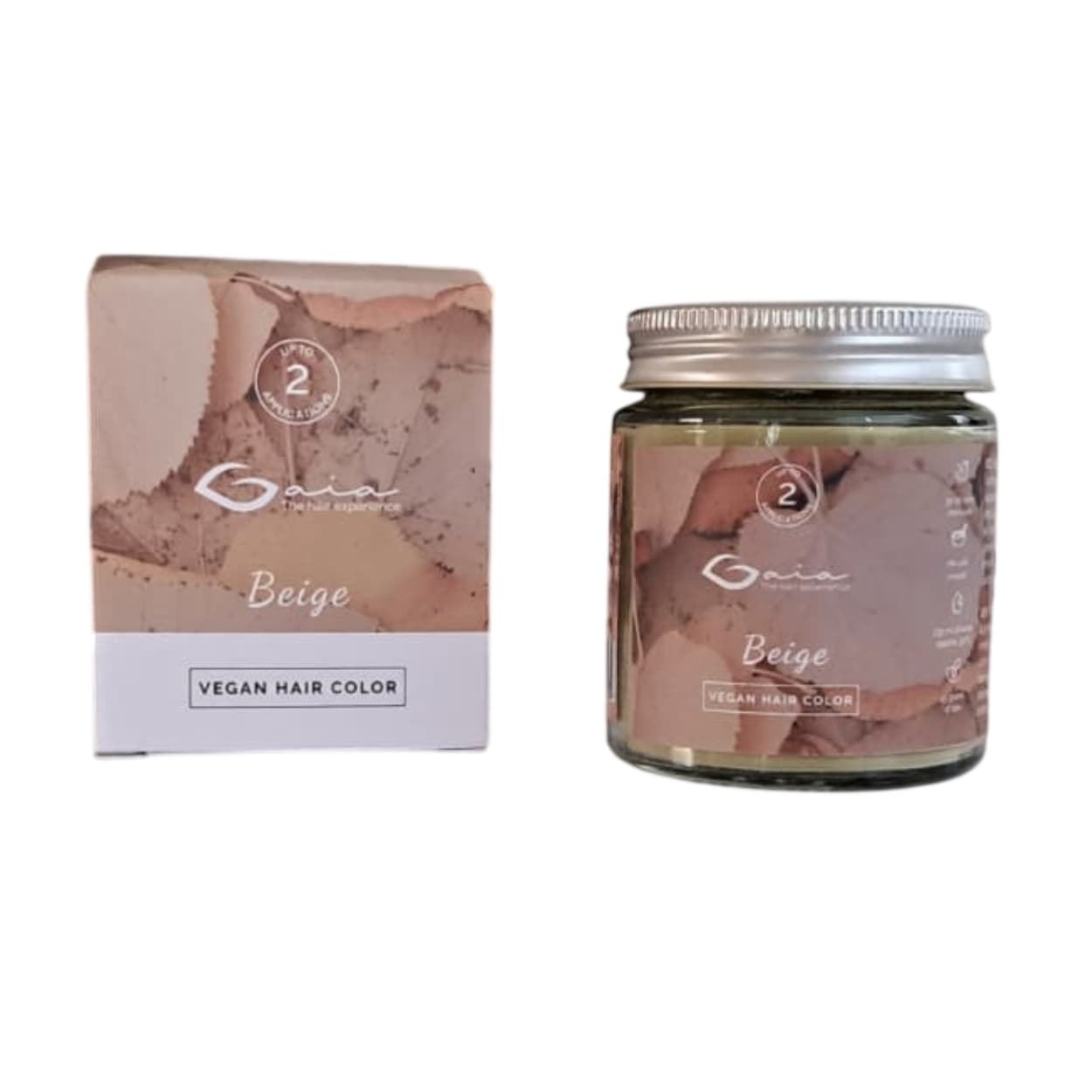BARRO COLORACION 100% VEGETAL RUBIO BEIGE 75g | GAIA - Imagen 2