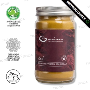 BARROS COLORACION 100% VEGETAL BURDEOS RED 260g | GAIA - Imagen 1