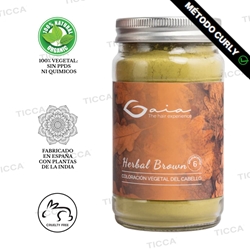 BARROS COLORACION 100% VEGETAL CASTAÑO HERBAL BROWN 260g | GAIA - Imagen 1