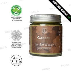 BARROS COLORACION 100% VEGETAL CASTAÑO HERBAL BROWN 75g | GAIA - Imagen 1
