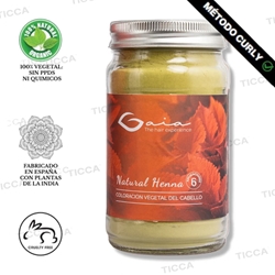 BARROS COLORACION 100% VEGETAL NATURAL HENNA 260g | GAIA - Imagen 1