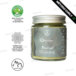 BARROS COLORACION 100% VEGETAL NEUTRAL: ACLARADO Y BRILLO 75g | GAIA - Imagen 1