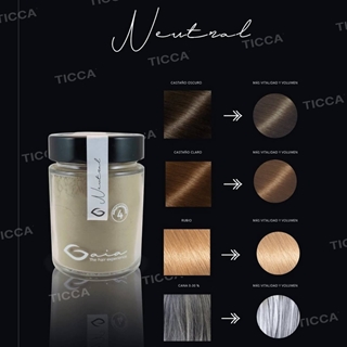 BARROS COLORACION 100% VEGETAL NEUTRAL: ACLARADO Y BRILLO 75g | GAIA - Imagen 2