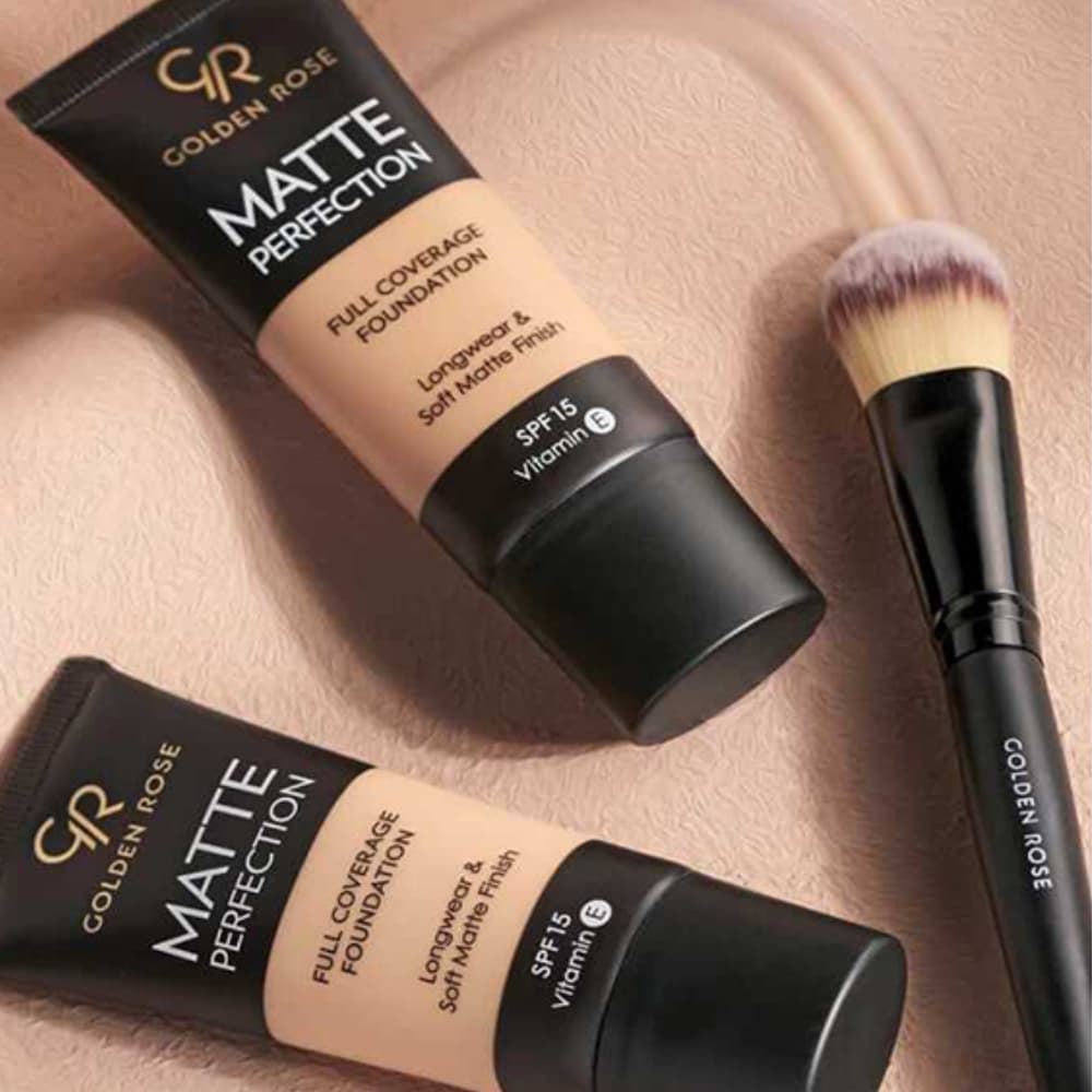 Base de Maquillaje Mate – Matte Perfection Foundation SPF 15 - 35ml | GOLDEN ROSE - Imagen 10