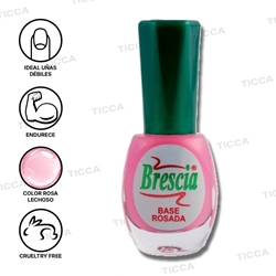 BASE ENDURECEDORA CON COLOR "BASE ROSADA" 12,5ml | BRESCIA - Imagen 1