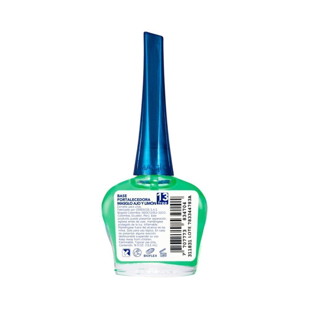 Base Fortalecedora Ajo y Limón 13,5ml | MASGLO - Imagen 5