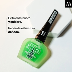 Base Fortalecedora Ajo y Limón para Gel Evolution 13,5ml | Masglo - Imagen 2