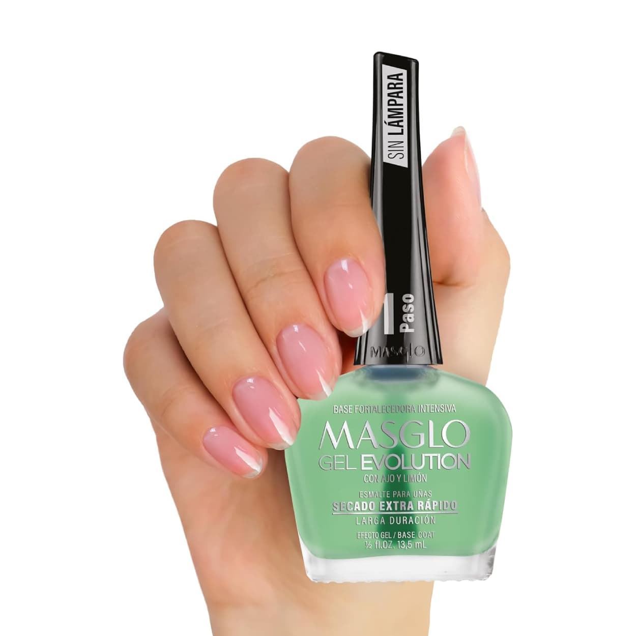 Base Fortalecedora Ajo y Limón para Gel Evolution 13,5ml | Masglo - Imagen 7