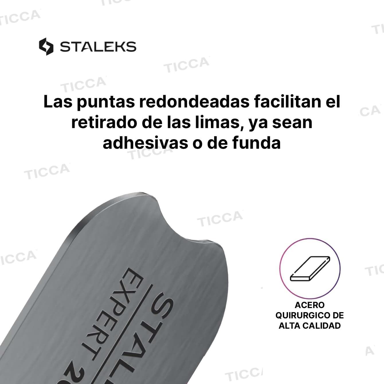 BASE METALICA PARA LIMA DESECHABLE MBE-20 | STALEKS - Imagen 3