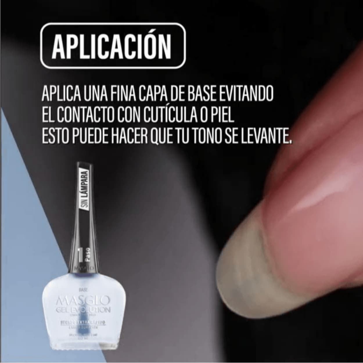Base para Gel Evolution 13,5ml | Masglo - Imagen 3