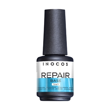 Base Semipermanente 5 en 1: Repara, Nivela y Refuerza Uñas 15ml | Inocos - Imagen 1