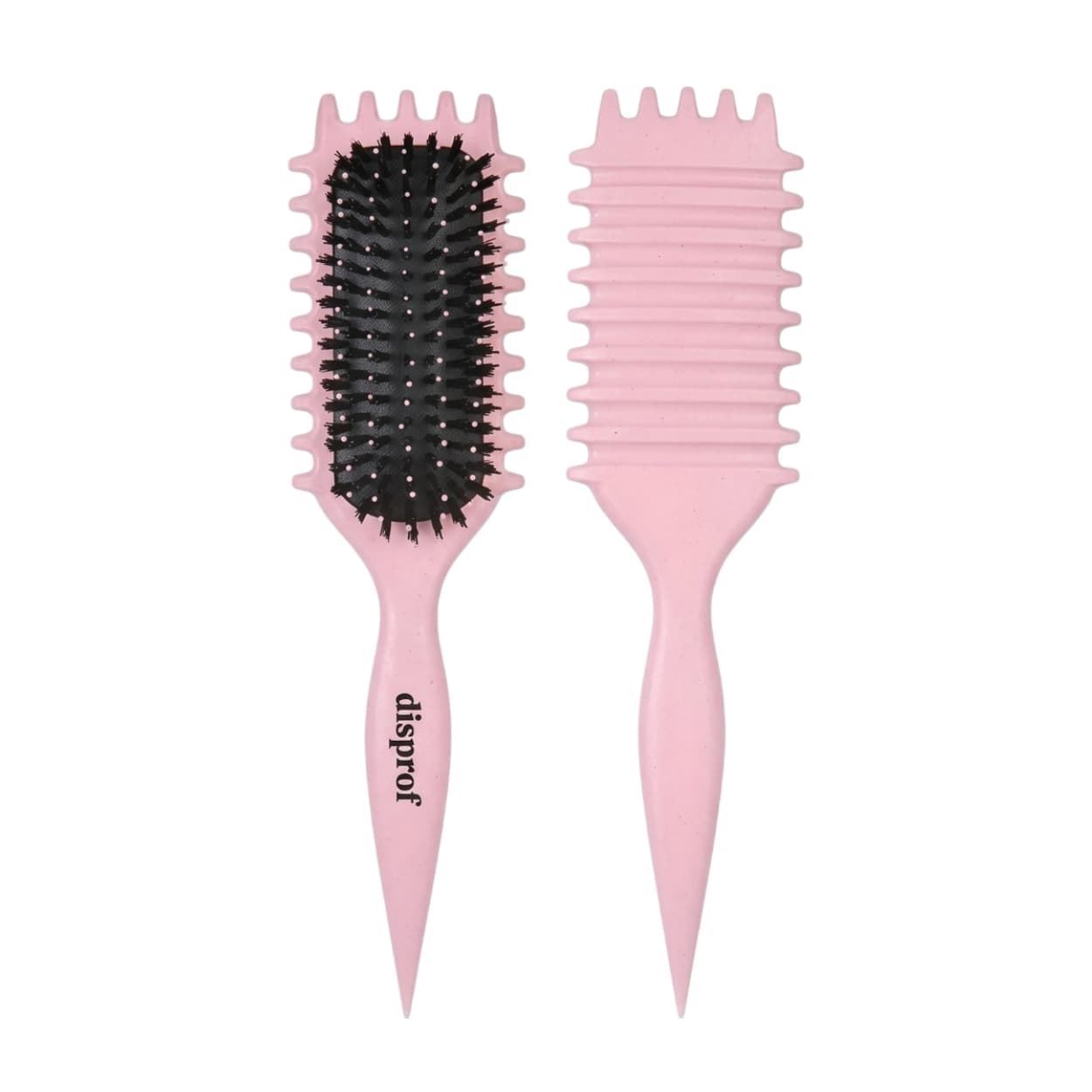 Cepillo Definición de Rizos Nylon y Jabali Rosa | Disprof - Imagen 1