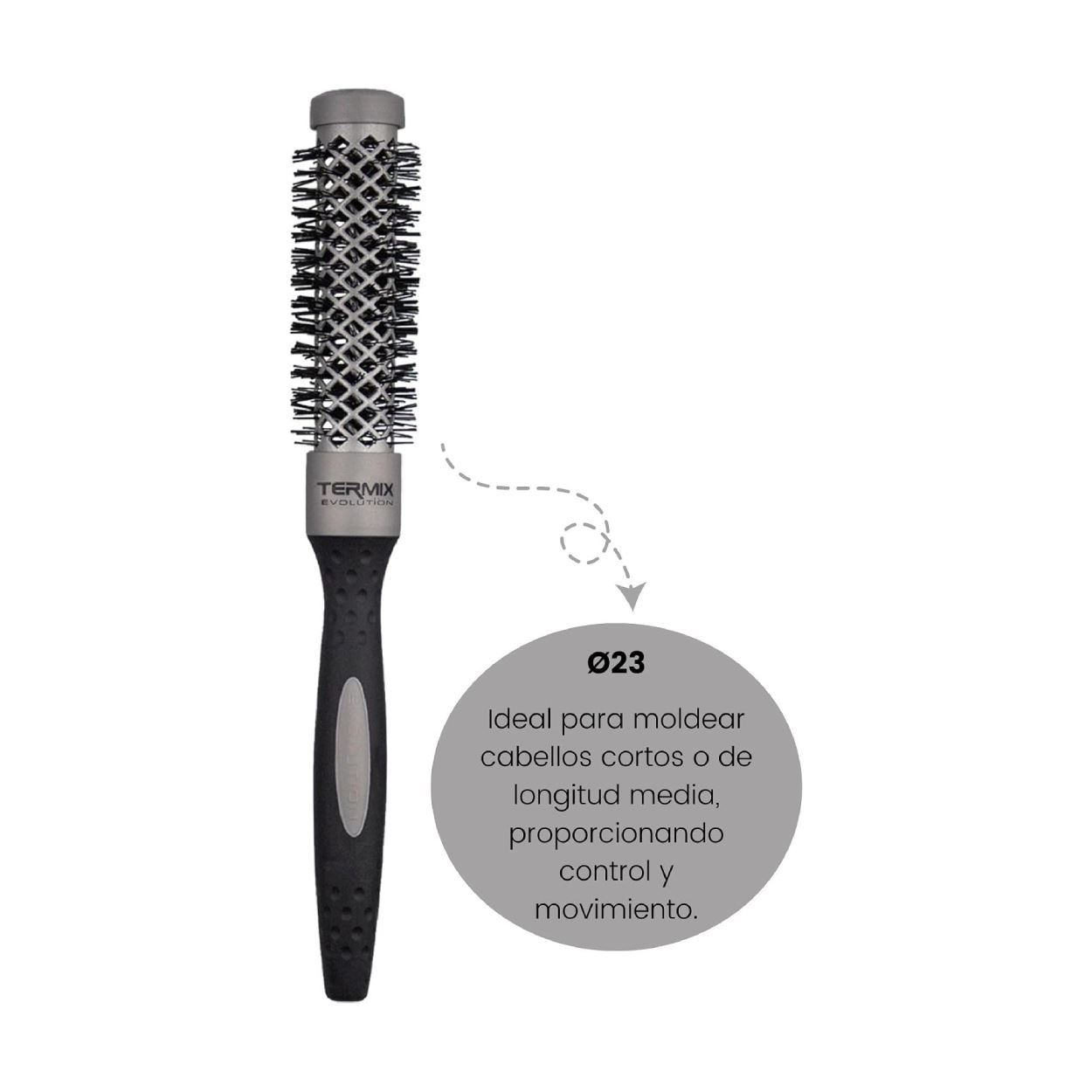 Cepillo Térmico Redondo Evolution Basic Cabello Normal Ø23mm | Termix - Imagen 3