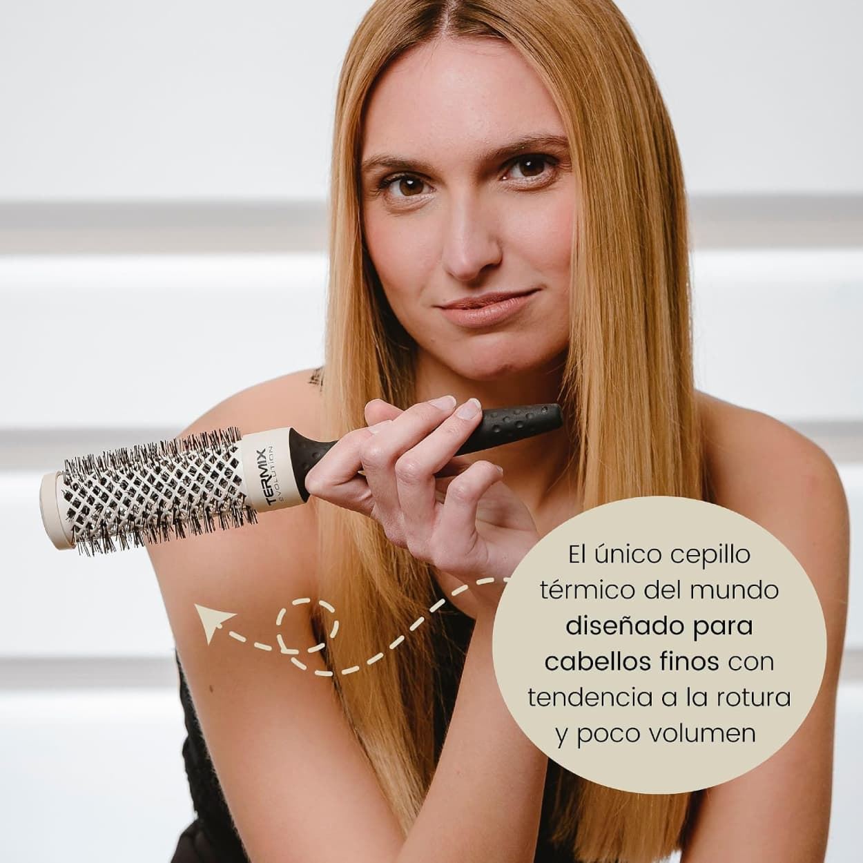 Cepillo Térmico Redondo Evolution Soft Cabello Fino Ø23mm | Termix - Imagen 4