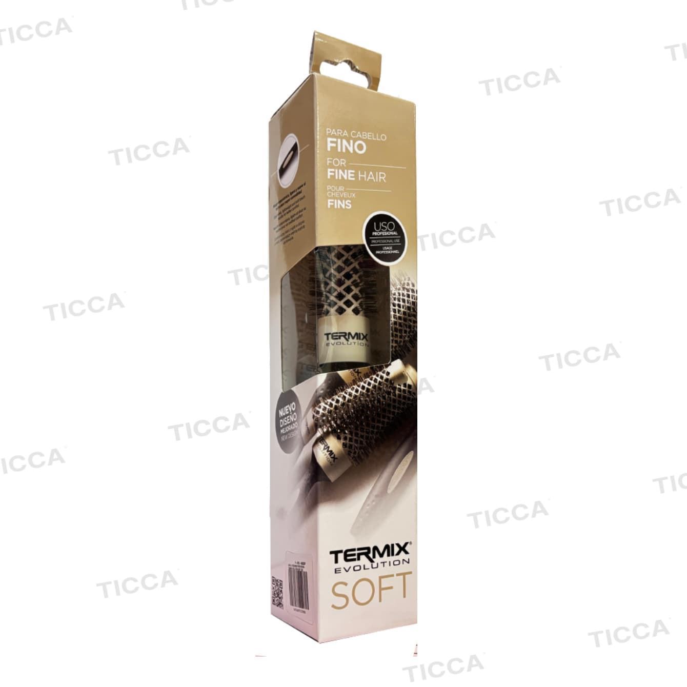 Cepillo Térmico Redondo Evolution Soft Cabello Fino Ø23mm | Termix - Imagen 7