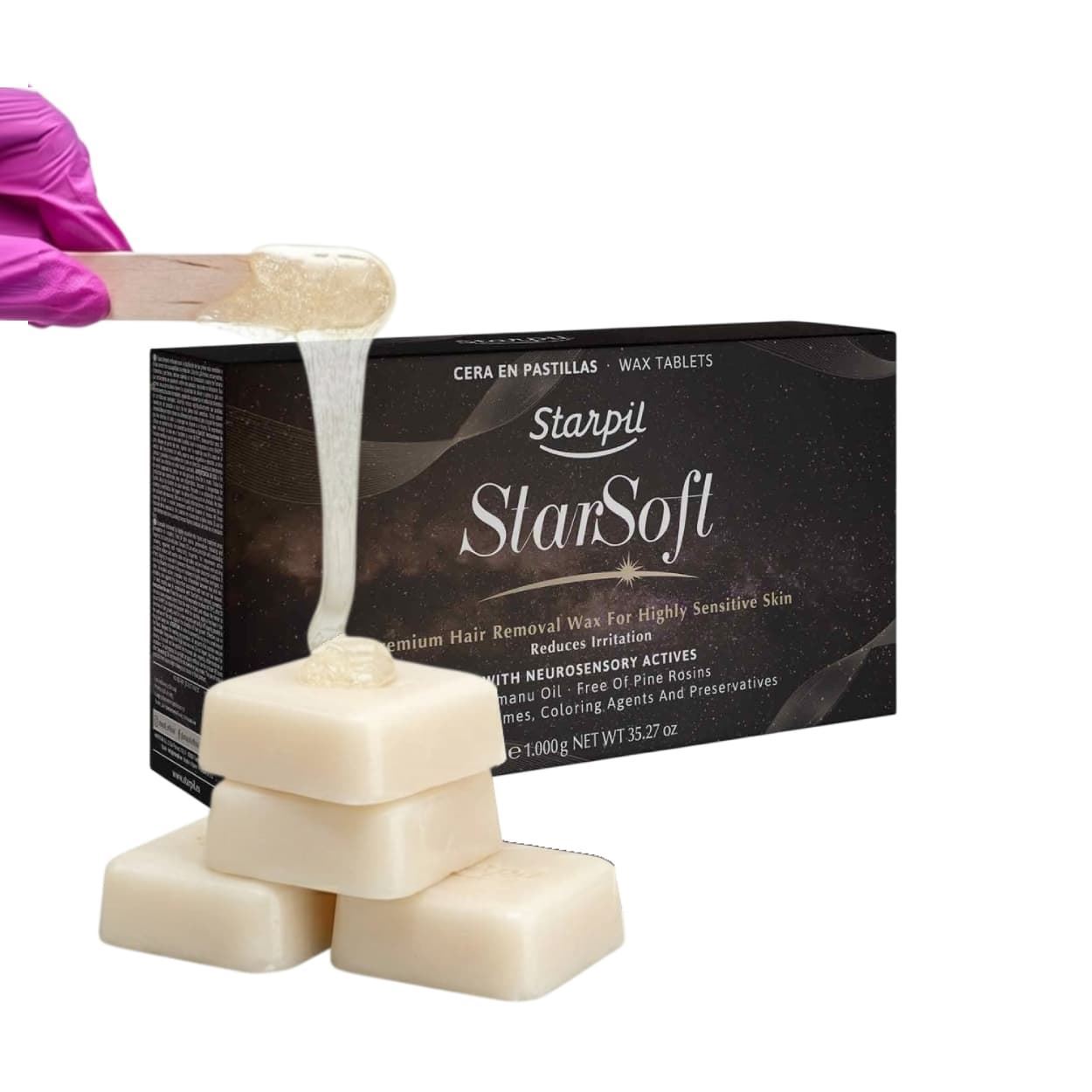 Cera caliente para Pieles Sensibles Premium Starsoft 1Kg | Starpil - Imagen 4