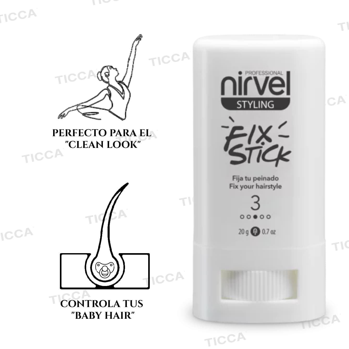Cera de fijacion en barra 20g | Nirvel Professional - Imagen 2