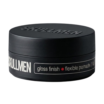 Cera de peinado Efecto Brillo Flexible Pomade 100ml | Skull Men - Imagen 1