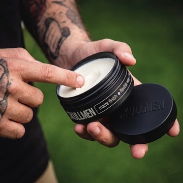 Cera de Peinado Efecto Mate Flexible Wax 100ml | SKULL MEN - Imagen 2